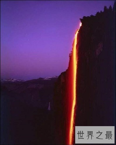 【图】火瀑布世界上最漂亮的景观到底是什么样的