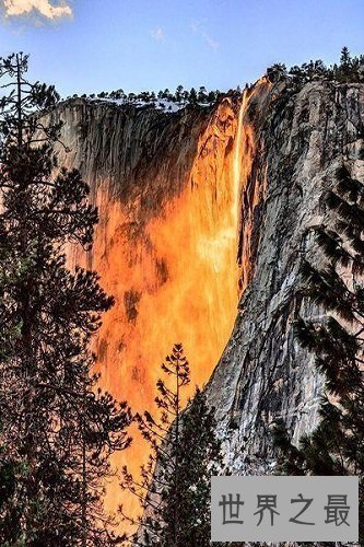 【图】火瀑布世界上最漂亮的景观到底是什么样的