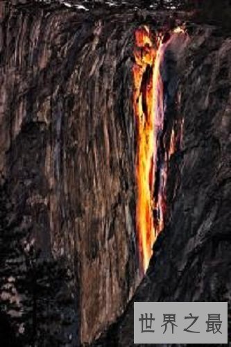 【图】火瀑布世界上最漂亮的景观到底是什么样的