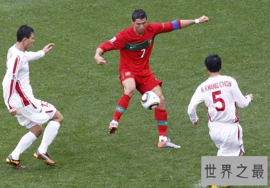 葡萄牙7-0朝鲜（2010）