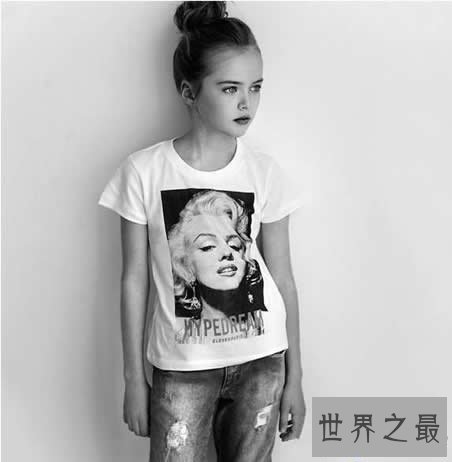 【图】世界上年龄最小的国际超模，9岁小美女
