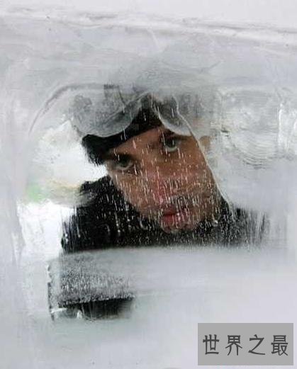 【图】世界上最不怕冷的人，冰块中生活120分钟