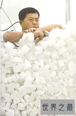 【图】世界上最不怕冷的人，冰块中生活120分钟