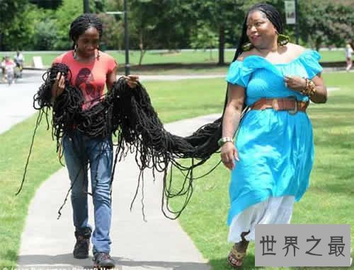 【图】世界上最长的头发，头发最长的人(16.7米)