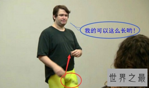 【图】最大的阴茎，世界最长阴径有多长(超级恐惧56厘