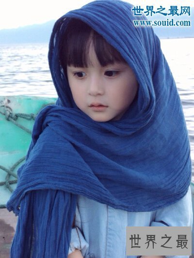 【图】世界上最美的女孩，10岁克莉丝汀娜(模特界的“