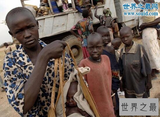 【图】世界上最黑的人，丁卡人(奥秘的非洲部落)