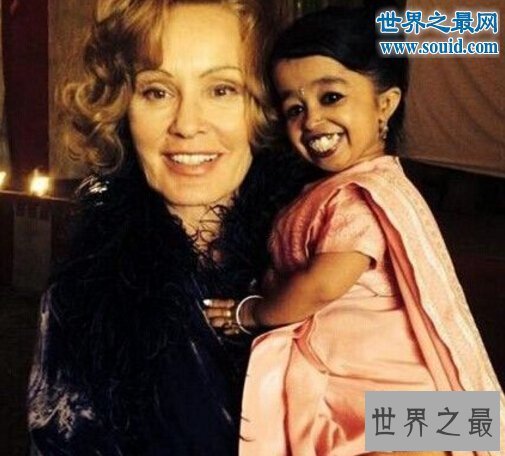 【图】世界最矮女性，乔蒂·阿姆奇(终身只要62.8厘米