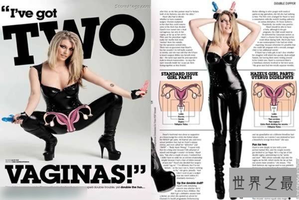 【图】天生双阴DAO的英国金发女郎，性生存要教训两次