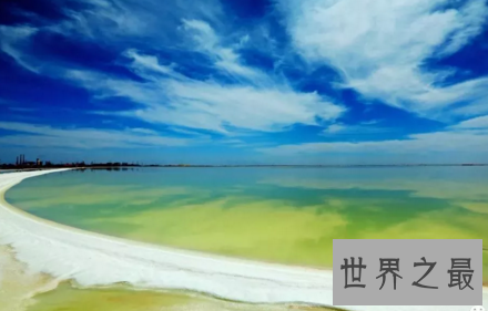 【图】宛如梦境般的察尔汗盐湖还有晶透的盐花耶