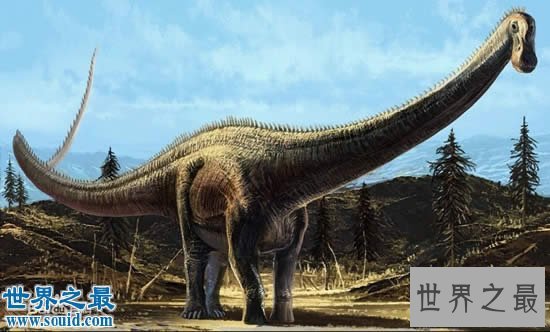 【图】世界上最大的恐龙，易碎双腔龙(长80米/重220吨