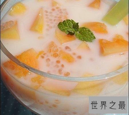 【图】西米露，把什么好吃的东西都丢到牛奶里煮一煮