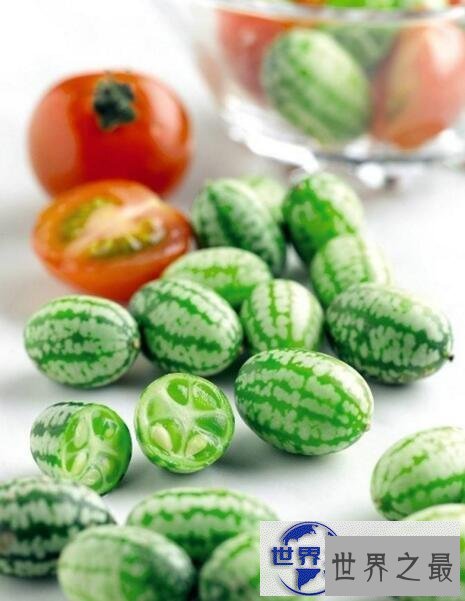 【图】世界最小西瓜佩普基诺，卖到上百一斤(拇指西瓜