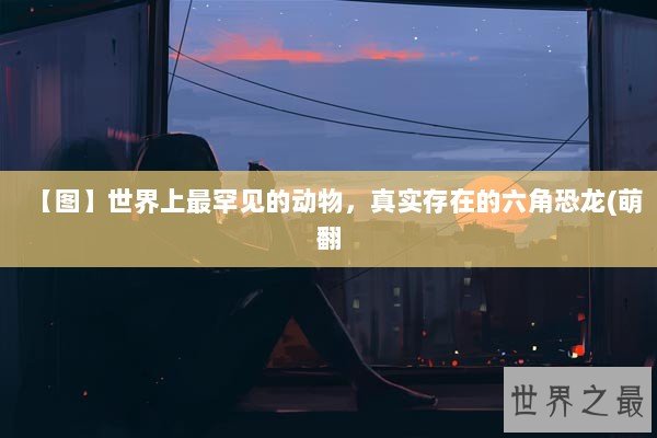 【图】世界上最罕见的动物，真实存在的六角恐龙(萌翻