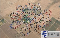 【图】217人一起花样跳伞刷新世界纪录 凹出最酷炫空中