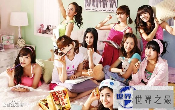 【图】韩国最红最火的女子组合，少女时代/T-ARA登顶