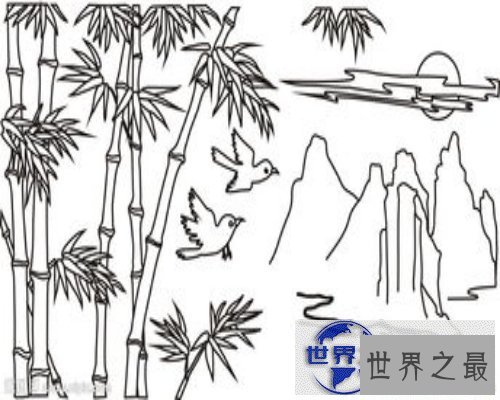 【图】最简单易学的风景简笔画