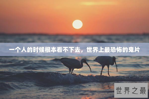 一个人的时候根本看不下去，世界上最恐怖的鬼片